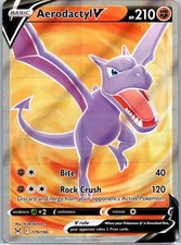 Aerodactyl V (Full Art) Ultra Rare SWSH11: Lost Origin 179/196 NM