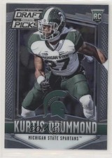2015 Panini Prizm Collegiate Draft Picks Kurtis Drummond #210 h3a