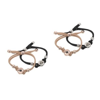 2 Pieces Projektionspaar-Armband Pärchen Mit Vibration Für Paare
