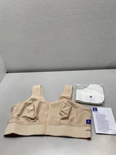 Thuasne Womens Mobiderm Intimate Compression Bra Size 44-46 D/E Nude