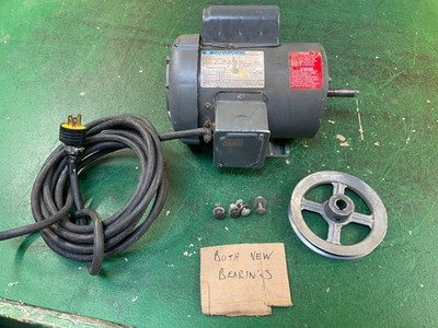 Marathon 1 HP General Purpose REVERSIBLE 1725 RPM Electric Motor Frame 56-75