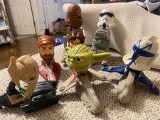 Lot of 7 McDonald's 2008 Star Wars The Clone Wars Happy Meal Toys