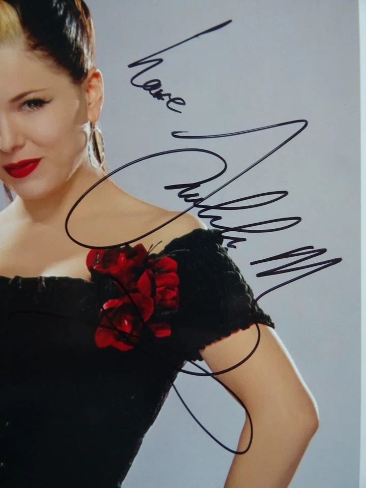 Two Photographic prints both hand signed Imelda May - Image 4 of 4