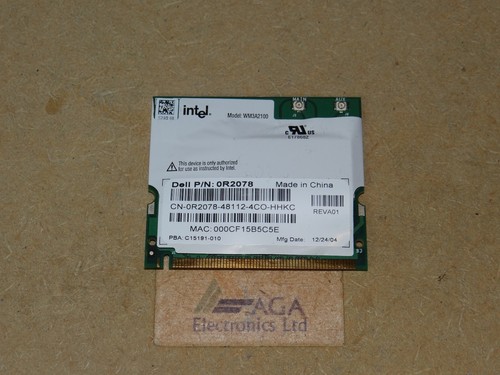 Dell Latitude D505, D510 Laptop Wireless WiFi Karte. Dell Teile-Nr: 0R2078