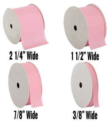Grosgrain Ribbon 3/8'',7/8'',1 1/2'',2 1/4'' widths 10 yd rolls 25 colors