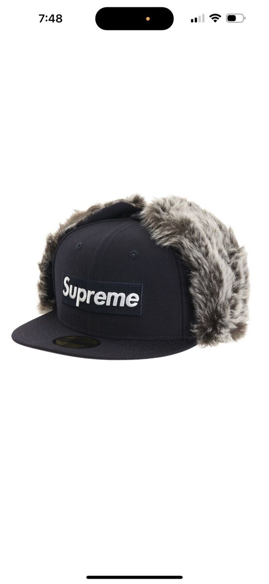 Supreme Ear Flap New Era Cap Hat NAVY 7 3/8. FW19H55 | eBay Supreme Ear Flap New Era Cap Hat NAVY 7 3/8. FW19H55 | eBay