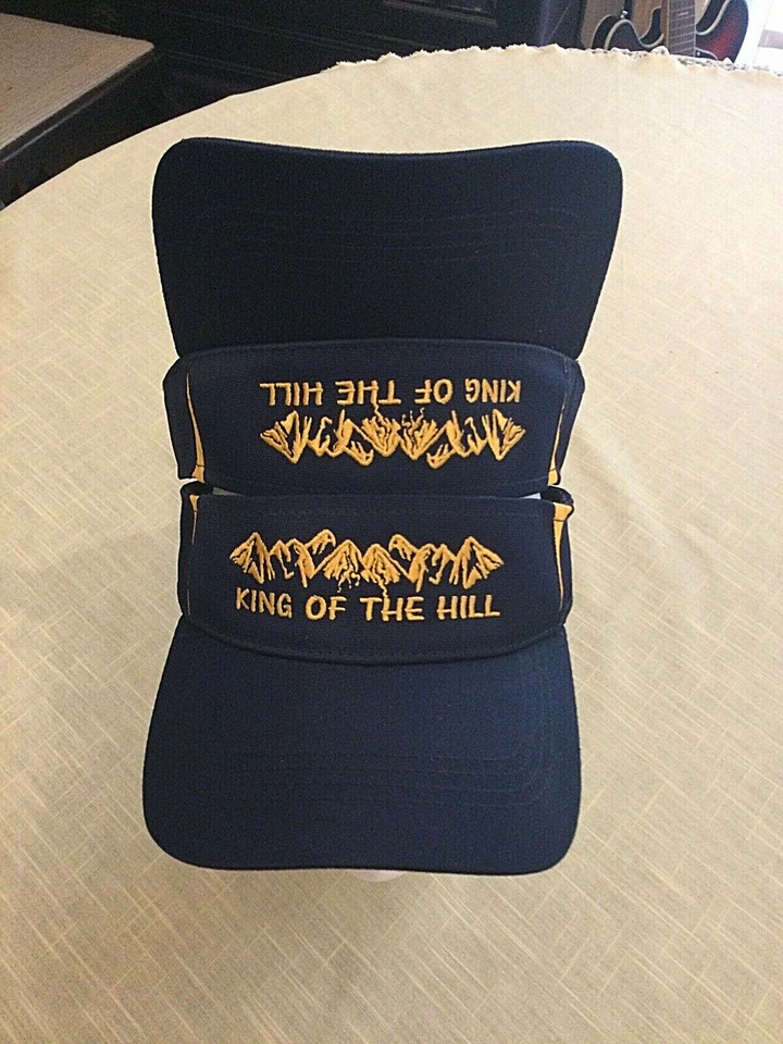 Mountain High Resort Music Festival Strapback Visor King of the Hill LOTE DE 2 - Imagem 4 de 4