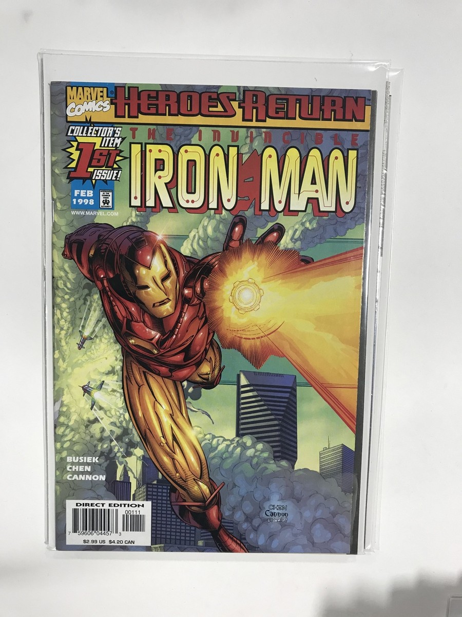 IRONMAN　16冊 Iron Man (1998 3rd Series) 16 FN