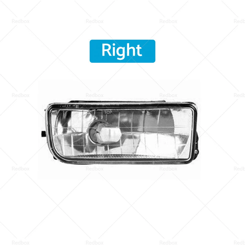 Pair Fog Lights Driving Spot Lamps Black Housing Fits For BMW 92-98 E36 3 Series - image 3 of 4