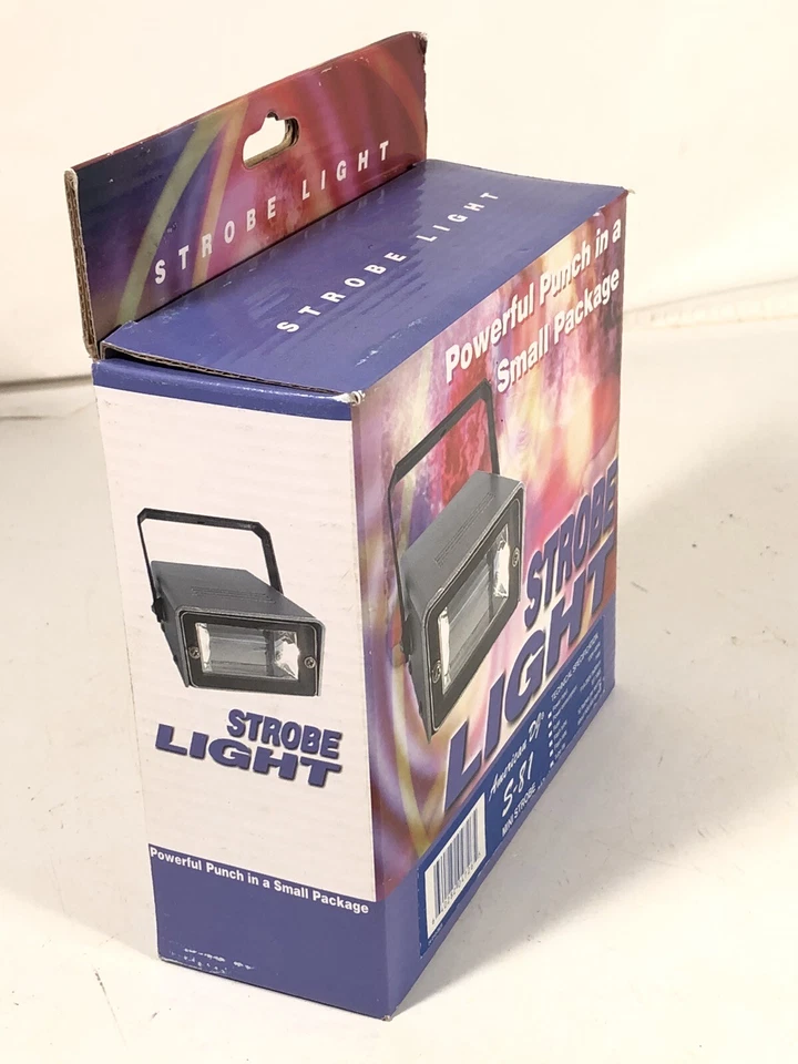 American DJ Model S-81 Mini Strobe Light New - Image 2 of 4
