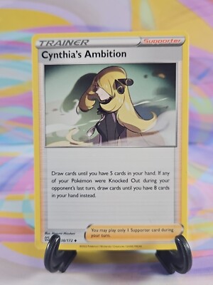 pokemon tcg brilliant stars best cards Card | Cynthia's Ambition 138/172 Uncommon Highlights from Brilliant Stars —
