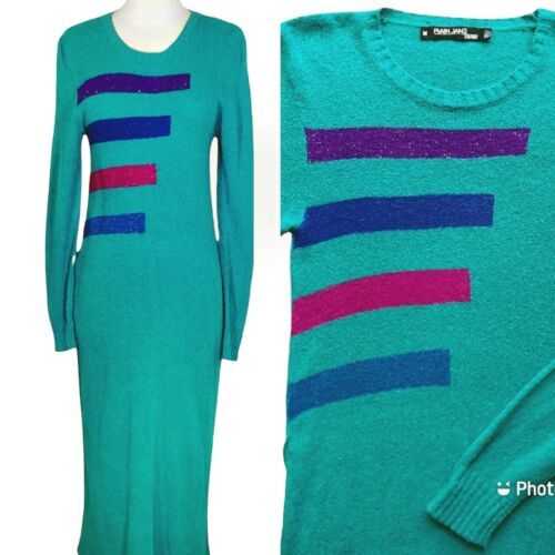 MURRAL Water mirror knit dress (Green)