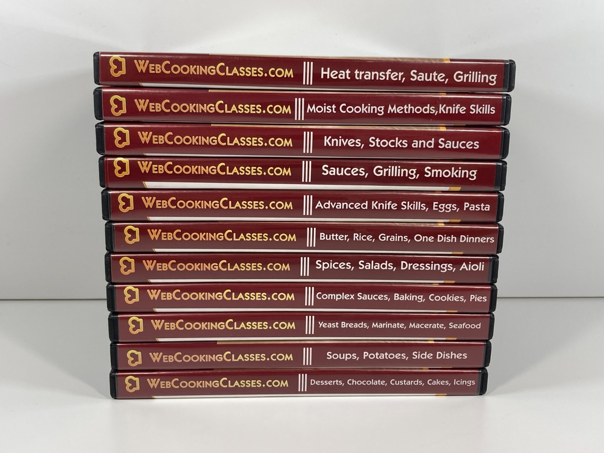 Chef Todd Mohr Web Cooking Classes 11 DVD Set 2010 Weeks 1-48 Rare  
