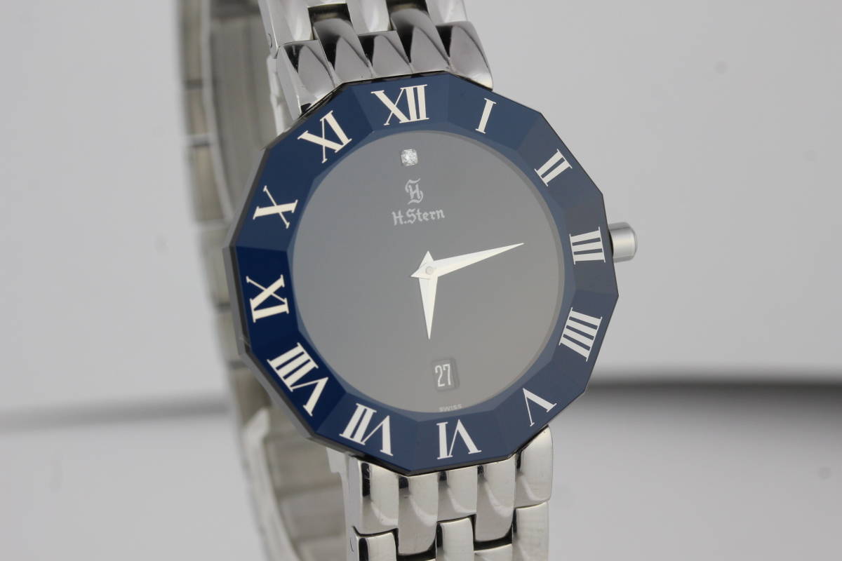 H. STERN Watch SAFIRA Stainless Bracelet Sapphire Collection H. STERN Watch SAFIRA Stainless Bracelet Sapphire Collection