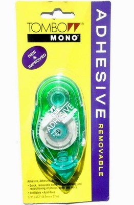 Tombow mono adhesive removable dispenser carded (085014622035)