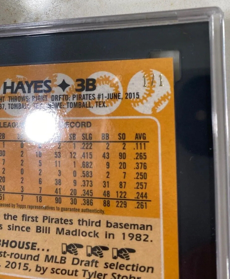2023 Topps Chrome '88 Ke'Bryan Hayes 1/1 Superfractor Auto 2023 Topps Chrome '88 Ke'Bryan Hayes 1/1 Superfractor Auto