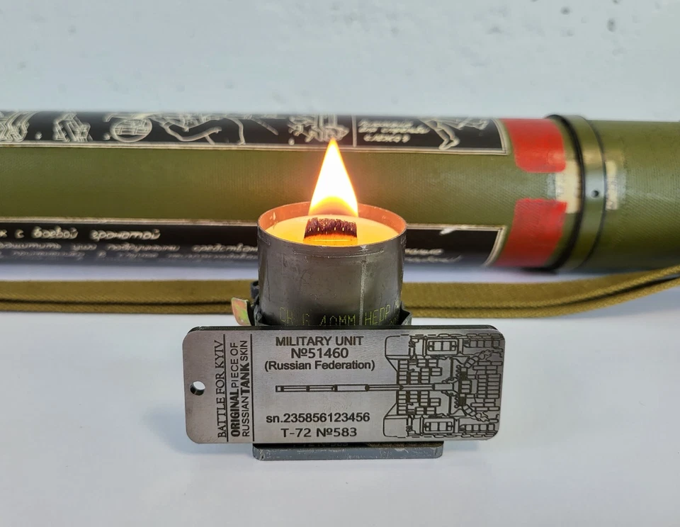 Designed in Ukraine with Recycled Material, Unique Metal Keychain, Metal Craft - Image 4 of 4