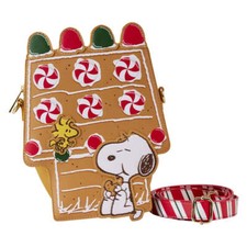 Peanuts Snoopy Gingerbread House Sac à bandoulière haut de gamme parfumé à colle