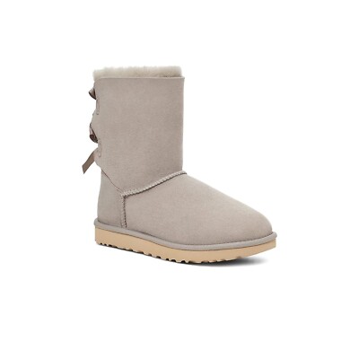 UGG Women's Bailey Bow II Size 8 in Goat