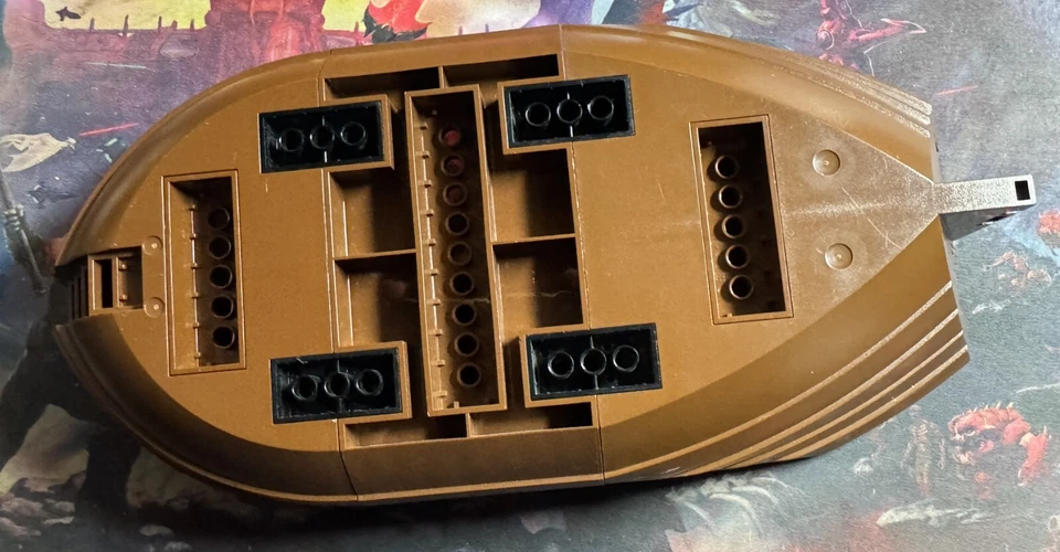 LEGO 3PC Casco Vintage Piezas Del Set Caribbean Clipper 6274 VER FOTOS Foto 2 de 4