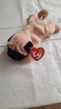 ty beanie babies Pugsly rare retired