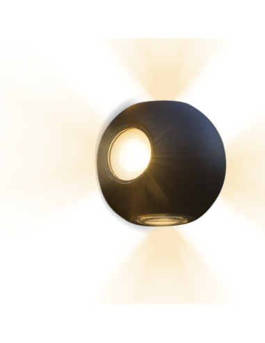 Applique murale LED ronde 12W pour éliminer les zones d'ombre avec sa lumière blanche 6500K