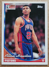 ALLAN HOUSTON 1993-94 Topps Rookie #261, 2 All-Star, Olympic Gold, Knicks, RC