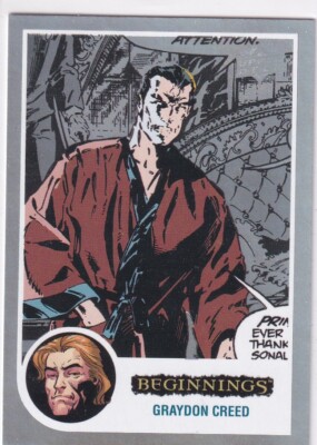 Upper Deck 2023 Marvel Beginnings Vol. 2 Series FFX175 Graydon Creed Flipped FX