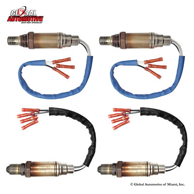 Set of 4 New Bosch Oxygen O2 Sensor for 1996-2002 Nissan Pathfinder V6 3.3L 3.5L