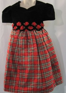 vestido xadrez com flores