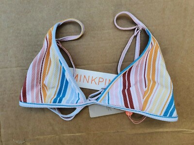 MINKPINK DAMEN SCHWIMMEN BIKINI OBERTEIL NEU GRÖSSE KOSTENLOSER UK-VERSAND