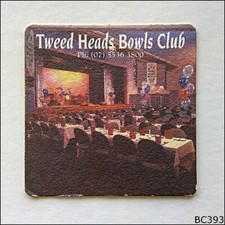 Tweed Heads Bowls Club 0755363800 Coaster (B393)