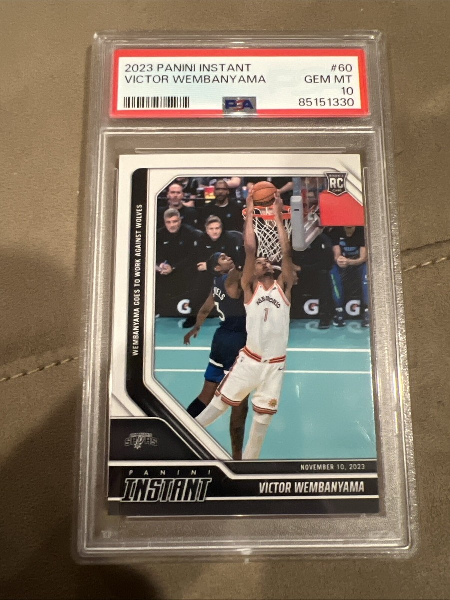 2023 Panini Instant Victor Wembanyama PSA 10 | eBay 2023 Panini Instant Victor Wembanyama PSA 10 | eBay