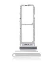 Replacement Dual Sim Card Tray Compatible For Samsung Galaxy Note 10 Aura White