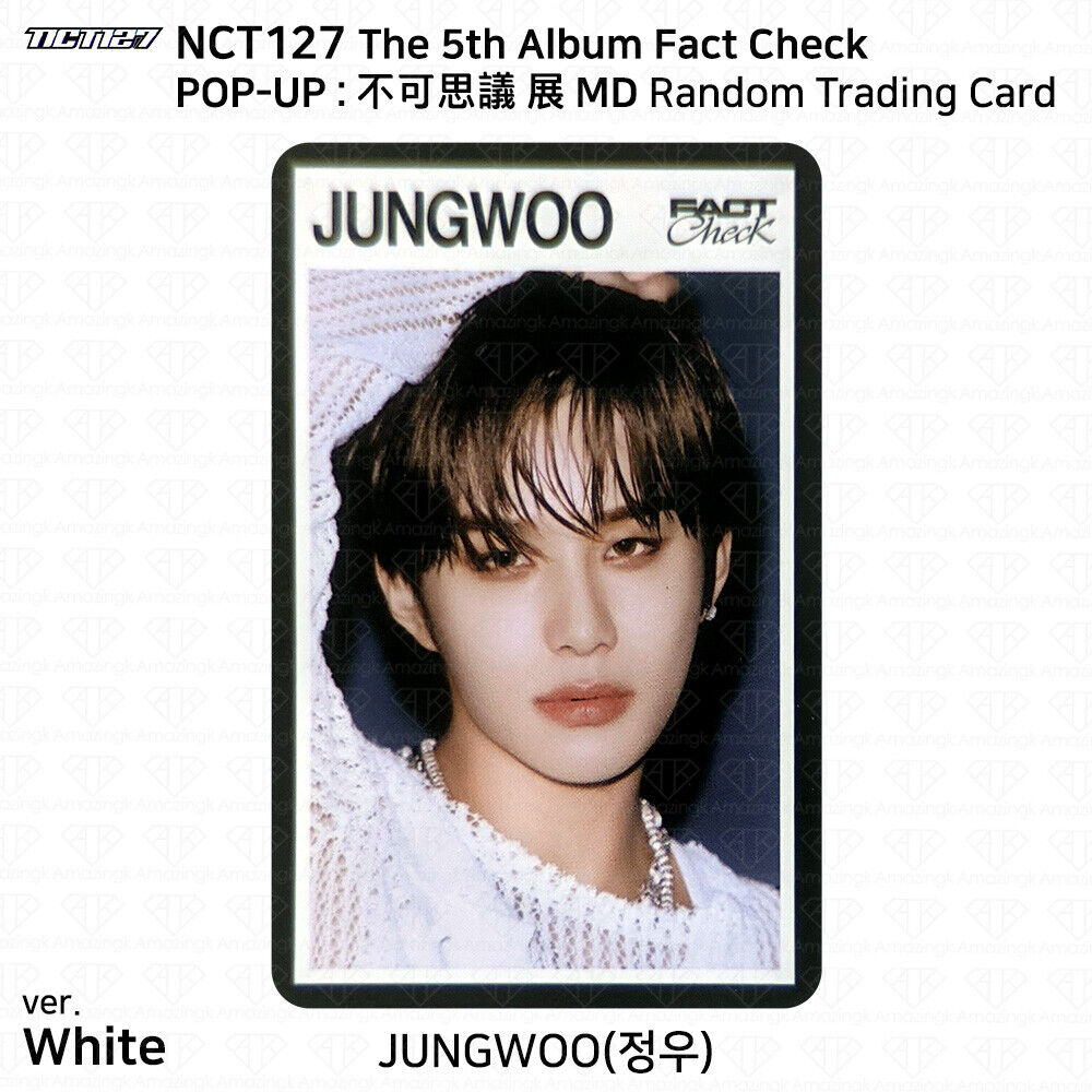 NCT 127 5th Album Fact Check 不可思議 展 MD Random Trading Card 