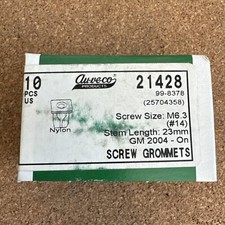 Auveco 21428 10 Rear Bumper Screw Grommet with Sealer For GM 25704358