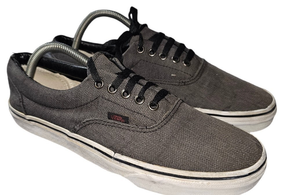SAOLA Scarpe VANS uomo taglia 10 grigio scuro sneakers autentiche