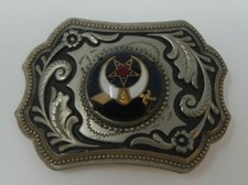 Masonic Belt Buckle Shriner
