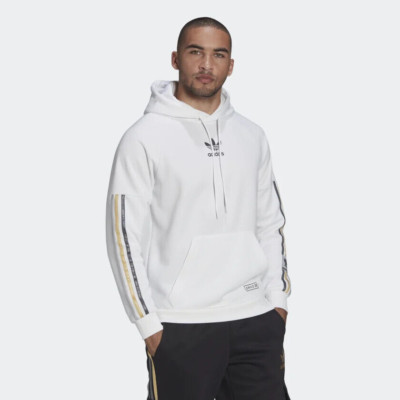 adidas Originals Men's Chile 20 White Black SIlver Gold Pullover