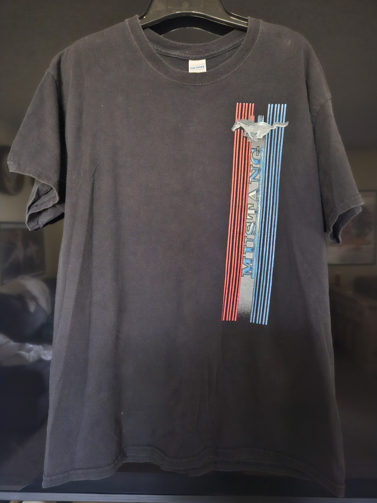 T shirt uomo Ford Mustang regali Ford uomo maglietta grafica Mustang Pony Tri Bar