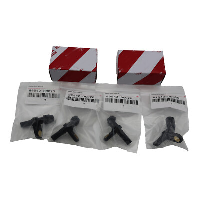 OEM 4Pcs ABS Speed Sensor Front/Rear Right & Left For Toyota Tundra 07-17 NEW