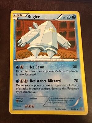 Regice 24/98 XY-Ancient Origins Regular
