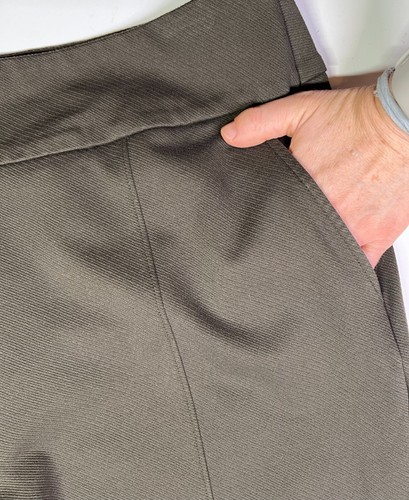 Cabi Größe 16 Academy Hose Hose olivgrün Größe Reißverschluss 4132L - Bild 3 von 8
