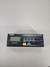 Boss TU-70 Guitar and Bass Tuner Built In Mic 1/4" Input and Output