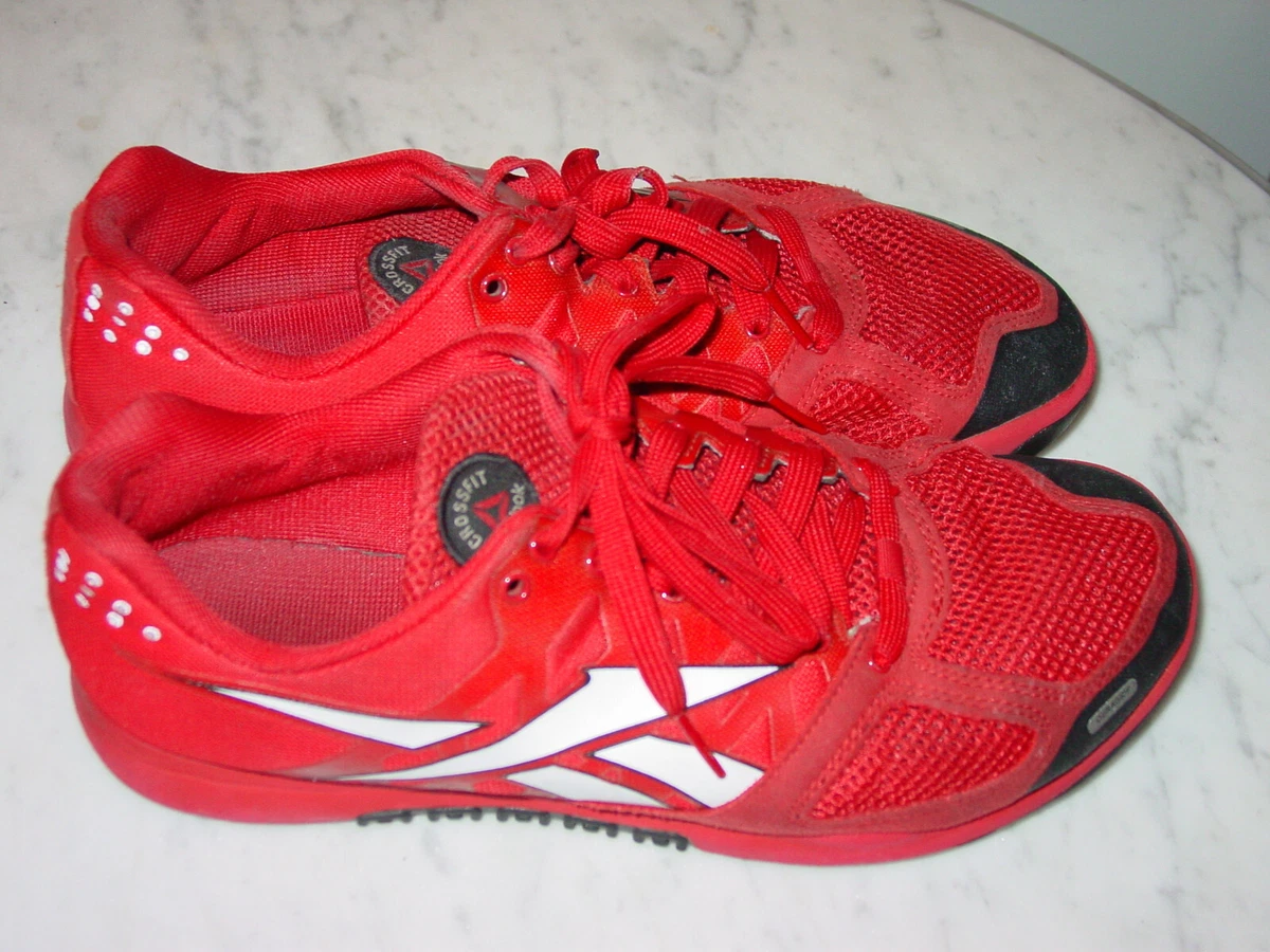 Mens Reebok Crossfit Nano Black/Red/White J94322 Running Shoes! Size 9 | eBay