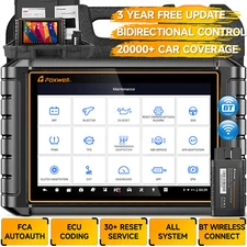 FOXWELL NT909 All System Bidirectional Scanner Car Diagnostic Tool ECU Coding