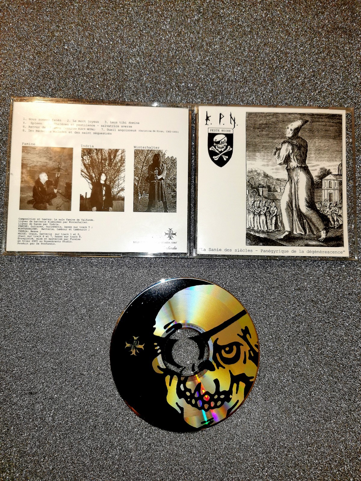 CD Peste Noire La Sanie Des Siecles... Black Metal Mayhem Von Gorgoroth