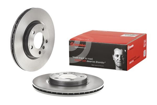 2X Bremsscheibe Prime Line - UV Coated Brembo 09.B638.11 FüR Mini Paceman R61-image