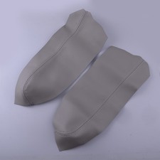 2x Leather Door Panel Armrest Cover Trim Skin Fit for Toyota Prius 2004-2009 jh