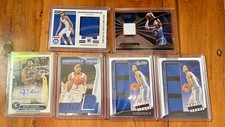 Lot Of Patches Plus An Auto, Brandon Boston Jr, John Starks, Justin Jackson Etc